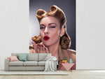 Fototapete Pin Up Kuss