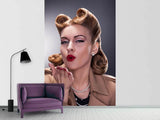 Fototapete Pin Up Kuss