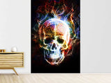 Fototapete Psychedelic Skull