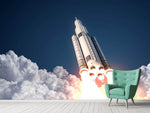 Fototapete Raketenstart