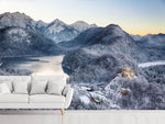 Fototapete Schloss Neuschwanstein im Ammergebierge