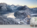 Fototapete Schloss Neuschwanstein im Ammergebierge