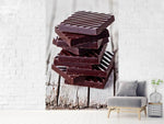Fototapete Schokistapel