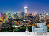 Fototapete Skyline One Night in Bangkok