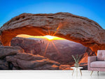 Fototapete Sonnenuntergang am Mesa Arch