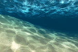 Fototapete Unter dem Wasser