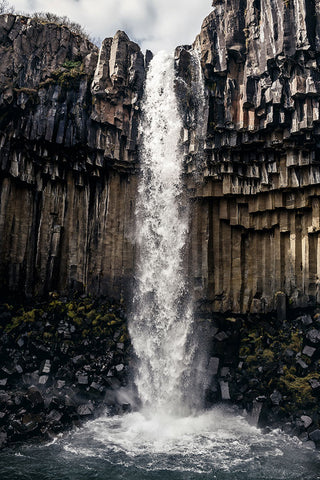 Fototapete Wasserfall Island