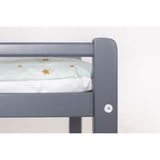 LAWALU BY GEUTHER Wickeltisch - 1 Regal 1 grauer Wickeltisch