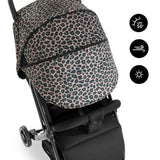 HAUCK Canopy für Swift X Kinderwagen - Leopard