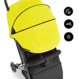 HAUCK Canopy für Swift X Kinderwagen - neongelb