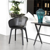 IDEA Set bestehend aus 2 Nora Black Gartenstühlen