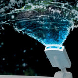 Farbige Brunnen Pool