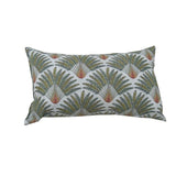 PRIVATE GARDEN Abnehmbares Kissen Madagaskar Deco Green - 30x50 cm