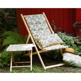 PRIVATE GARDEN Abnehmbares Kissen Madagaskar Deco Green - 30x50 cm