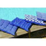 PRIVATE GARDEN Sitzmatratze 9 Cap Helsinki Indigo - 46x46x6 cm