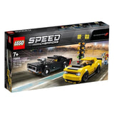 Lego Speed Champions 75893 Dodge Challenger Srt Dämon 2018 und Dodge Charger R / T 1970
