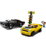 Lego Speed Champions 75893 Dodge Challenger Srt Dämon 2018 und Dodge Charger R / T 1970
