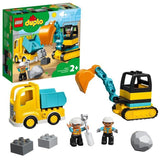 LEGO DUPLO Construction 10931 LKW und Baggerlader