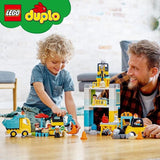 LEGO DUPLO 10933 Der Kran und die Baumaschinen