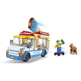 Der Truck des Eisverkäufers