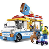 Der Truck des Eisverkäufers