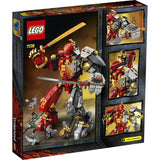LEGO NINJAGO 71720 Der Roboter aus Feuer und Stein
