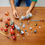 LEGO NINJAGO 71720 Der Roboter aus Feuer und Stein