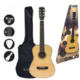 LEXIBOOK Akustische Holzgitarre - 91 cm