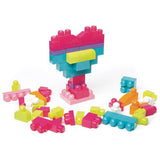 MEGA Bloks rosa Tasche Medium