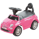 FIAT 500 Traber mit Horn - 12 bis 36 Monate - Farbe Pink