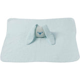 NATTOU Babydecke Aqua Wickelstoff - Blau