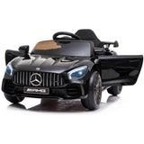 Mercedes GT-R AMG Schwarz 12V Gummiräder + Fernbedienung