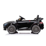 Mercedes GT-R AMG Schwarz 12V Gummiräder + Fernbedienung