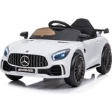 Mercedes GT-R AMG Weiß 12V Gummiräder + Fernbedienung