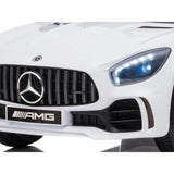 Mercedes GT-R AMG Weiß 12V Gummiräder + Fernbedienung