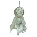 Nicotoy Doudou Laline Natur Handkerchief Grau