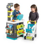SMOBY - Händler + 34 Zubehör + Wagen
