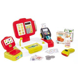 SMOBY Große rote Registrierkasse + 27 Acs