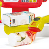 SMOBY Große rote Registrierkasse + 27 Acs