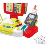 SMOBY Große rote Registrierkasse + 27 Acs
