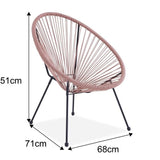 MANA Korallen Sessel