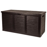 TOOD Aufbewahrungskoffer aus Harz - 306 L - 119x52x58 cm - Anthrazitbraun