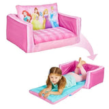 DISNEY PRINCESSES Aufblasbares Klappsofa mit Bezug