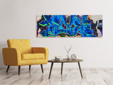 Leinwandbild Panorama Graffiti NYC