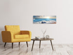 Leinwandbild Panorama Die Wellen des Meeres