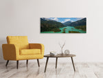 Leinwandbild Panorama Diablo Bergsee