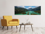 Leinwandbild Panorama Diablo Bergsee