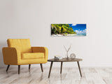 Leinwandbild Panorama Die einsame Insel