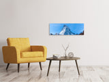 Leinwandbild Panorama Das majestätische Matterhorn