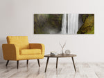 Leinwandbild Panorama Skogafoss
